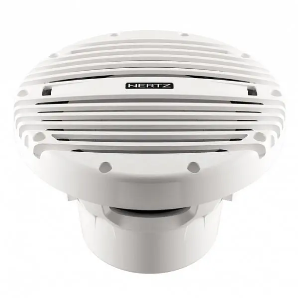 Hertz Hms10b-2 10" 2 Ohm Marine Subwoofer - White 1