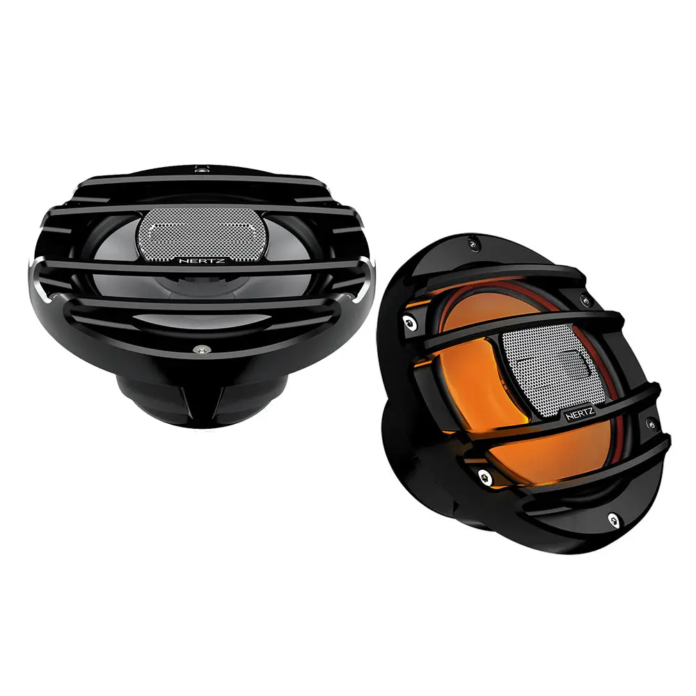 Hertz Hmx6.5S-Ld 6.5" Powersports 2-Way Outdoor Speakers With Led Lighting 1
