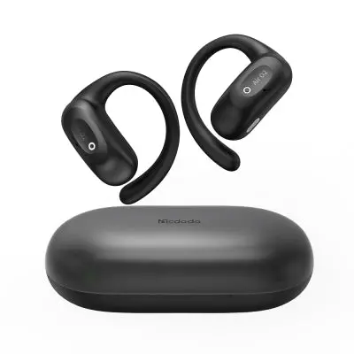 Mcdodo Hp-8050 Tws Open-Ear Earphones With Clips & Digital Charging Case 1
