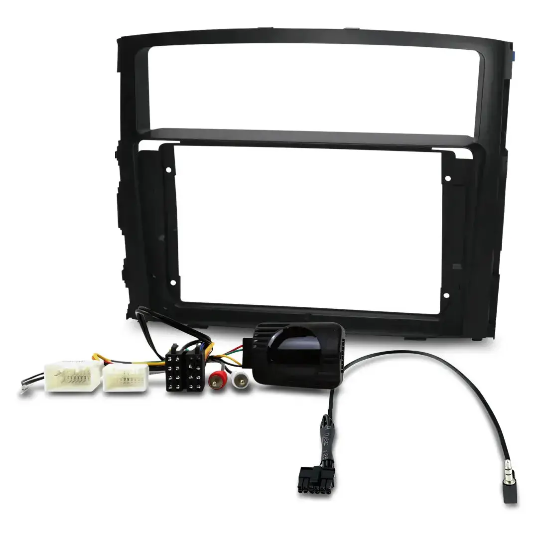 Stinger Hr9-Mt001 | Radio Replacement Kit To Suit Pioneer Dmh-Ap6650bt 9" Head Unit For Mitsubishi Pajero 2006-2015 1