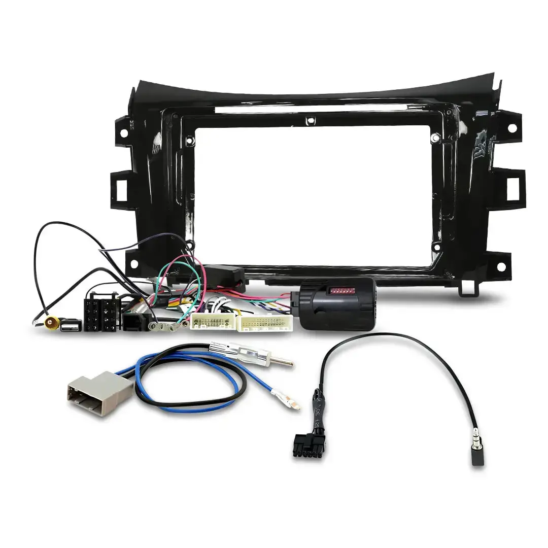 Stinger Hr9-Ns001 | Radio Replacement Kit To Suit Pioneer Dmh-Ap6650bt 9" Head Unit For Nissan Navara 2015-2019 1