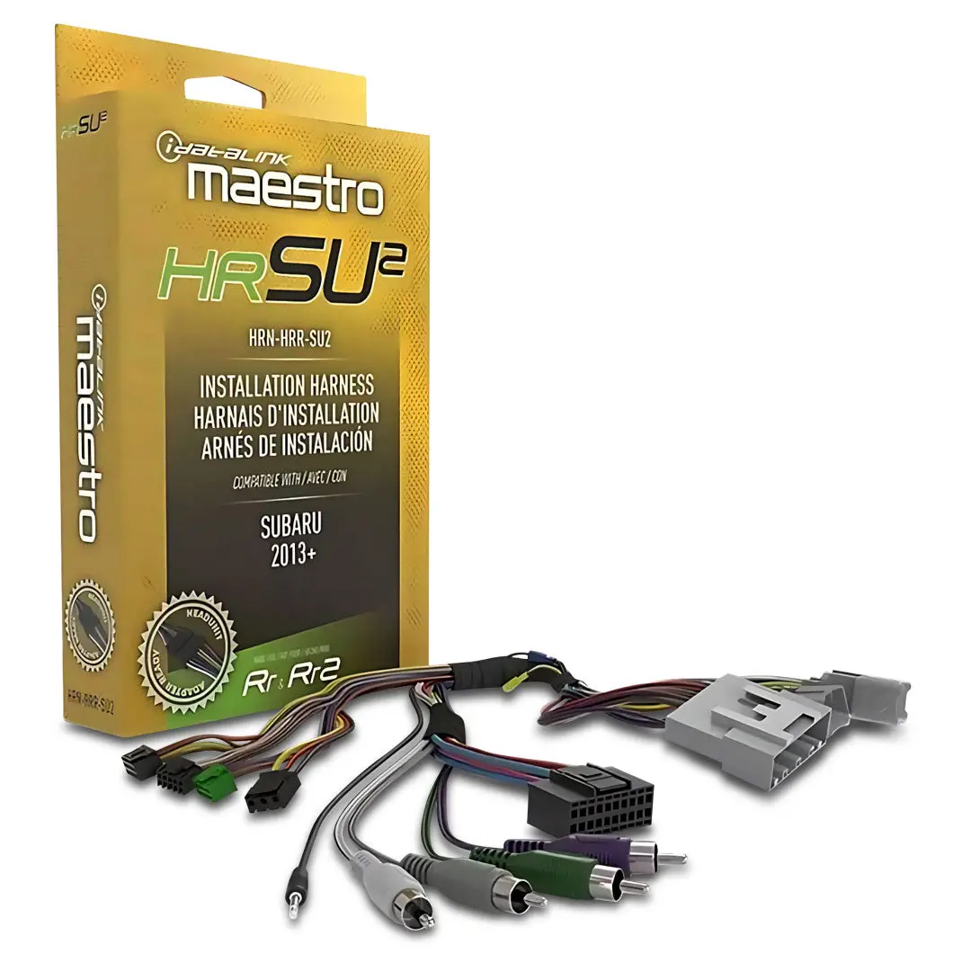 Idatalink Maestro Hrn-Hrr-Su2 Installation Harness Suit Subaru 2012 - 2021 (Hrsu2) 1