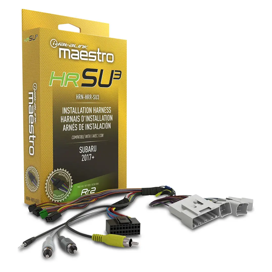 Idatalink Maestro Hrn-Hrr-Su3 | Plug-N'-Play T-Harness | For Subaru Vehicles 1