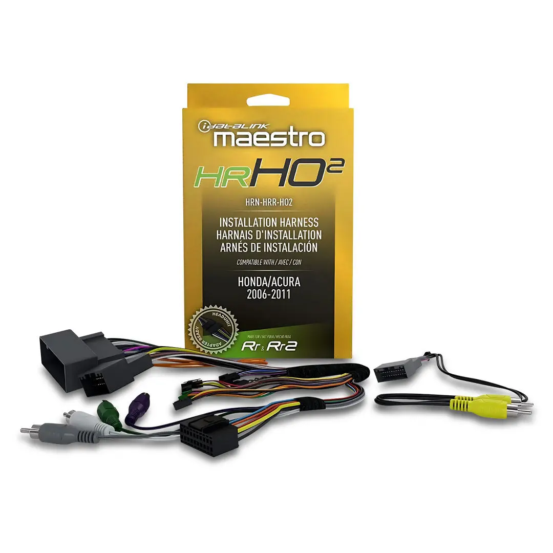 Idatalink Maestro Hrn-Rr-Ho2 | Plug-N'-Play T-Harness | For Honda Vehicles 1