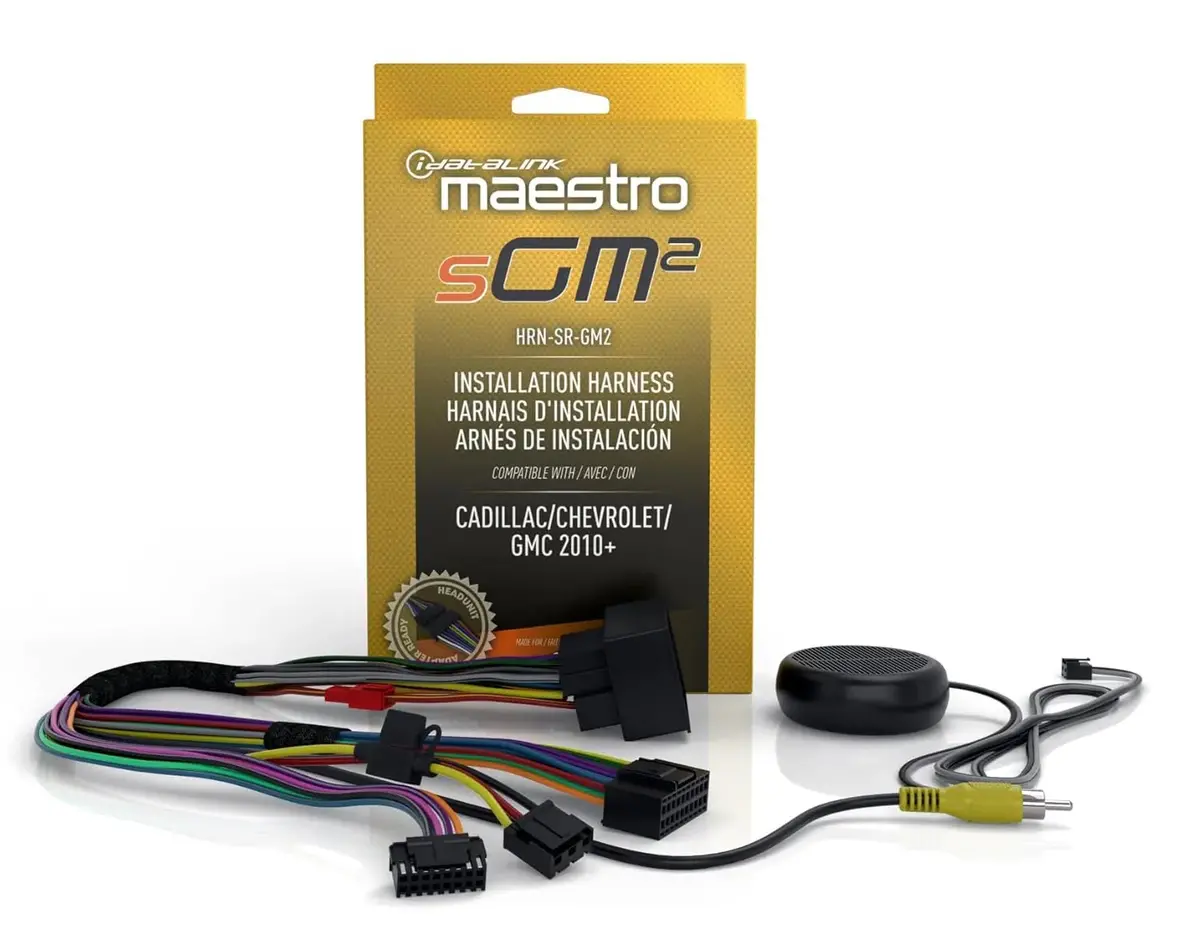 Idatalink Maestro Hrn-Sr-Gm2 | Msr Gm2 Plug And Play T-Harness | For Select Gm Vehicles 2010> 1