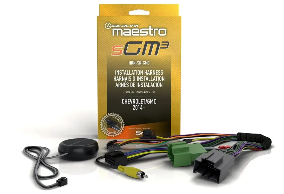 Idatalink Maestro Hrn-Sr-Gm3 | Msr Gm3 Plug And Play T-Harness | For Select Gm Vehicles 2014> 1