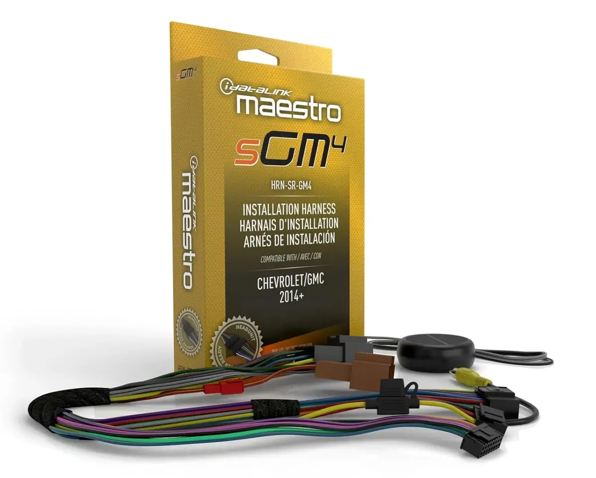 Idatalink Maestro Hrn-Sr-Gm4 | Msr Gm4 Plug And Play T-Harness | For Select Gm Vehicles 2016> 1
