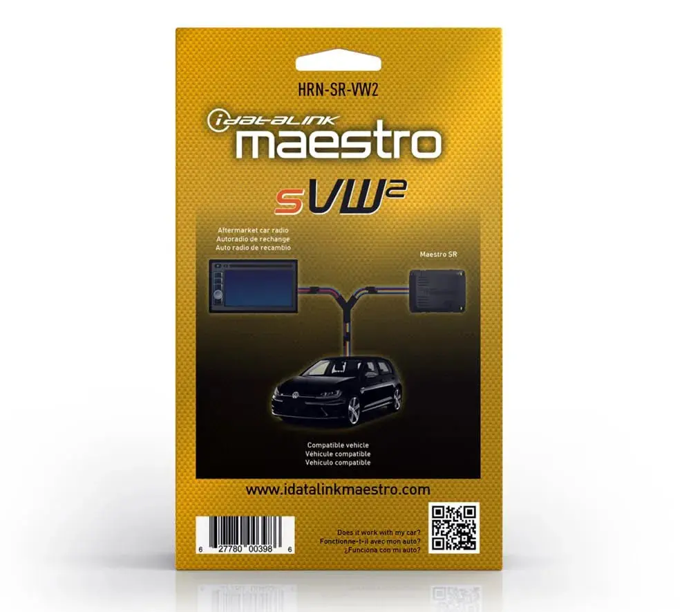 Idatalink Maestro Hrn-Sr-Vw2 | Msr Vw2 Plug And Play T-Harness | For Select Vw Vehicles 2016> 1