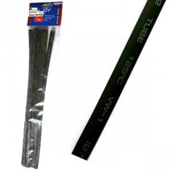 Aerpro Hs7b 7Mm Black Heatshrink - Pack Of 10 1