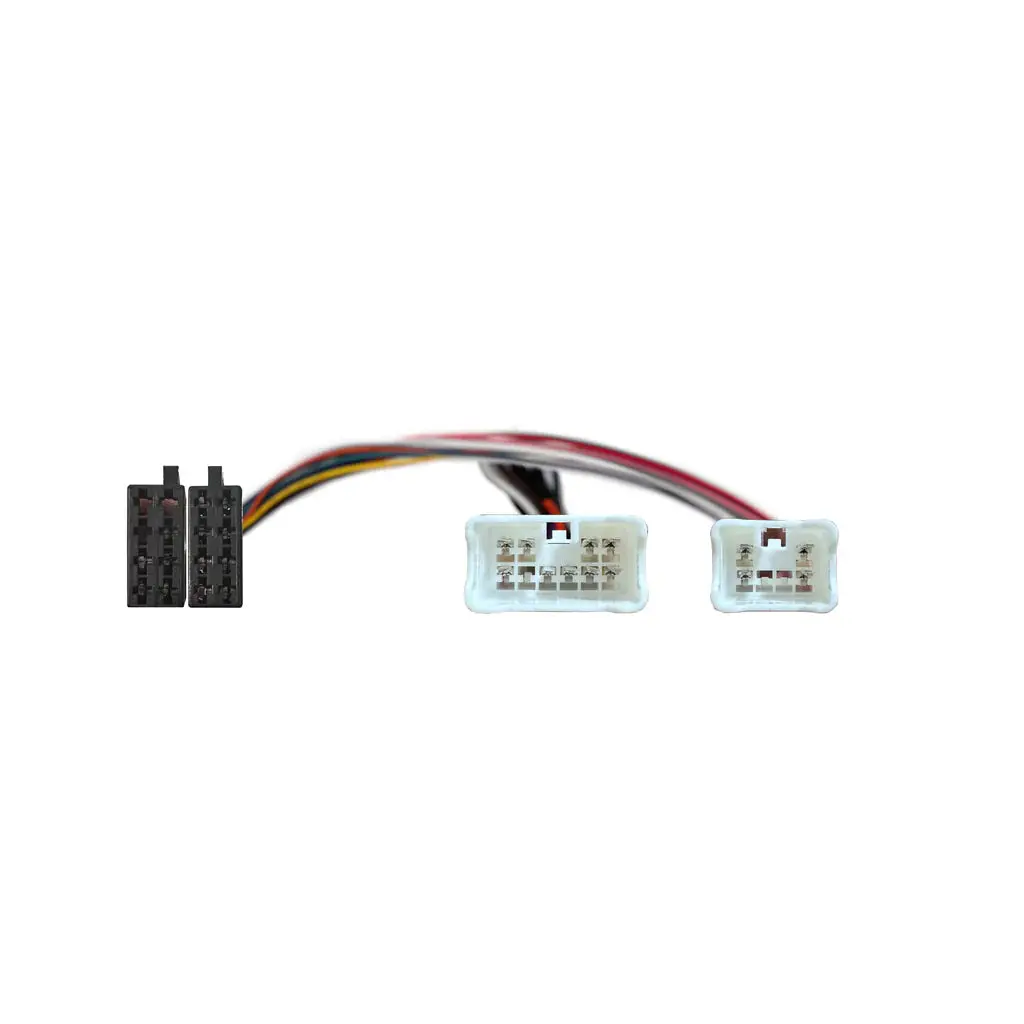 Cac Hty8k1 Wiring Harness Compatible With Toyota Pre-2012 No Swc Iso Connector Adapter For Aftermarket Head Unit Installation 1