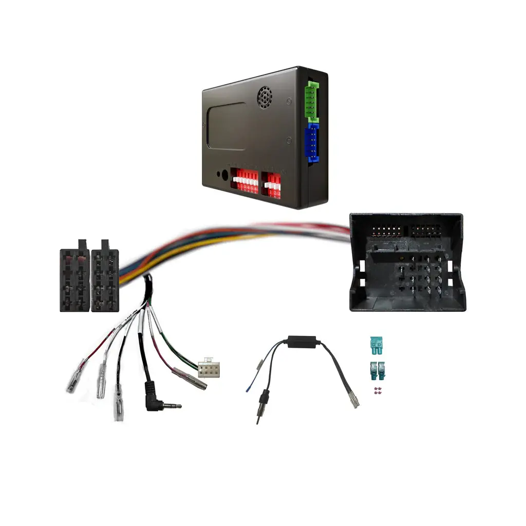 Cac Hvw2k Wiring Harness - Plug-And-Play Integration Harness For Volkswagen Pre-2017 With Steering Wheel Control And Antenna Retention 1