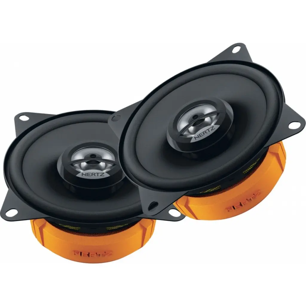 Hertz Dcx 100.3 Dieci Series 4" 60 Watts 2-Way 4-Ohm Coaxial Speaker - Pair 1