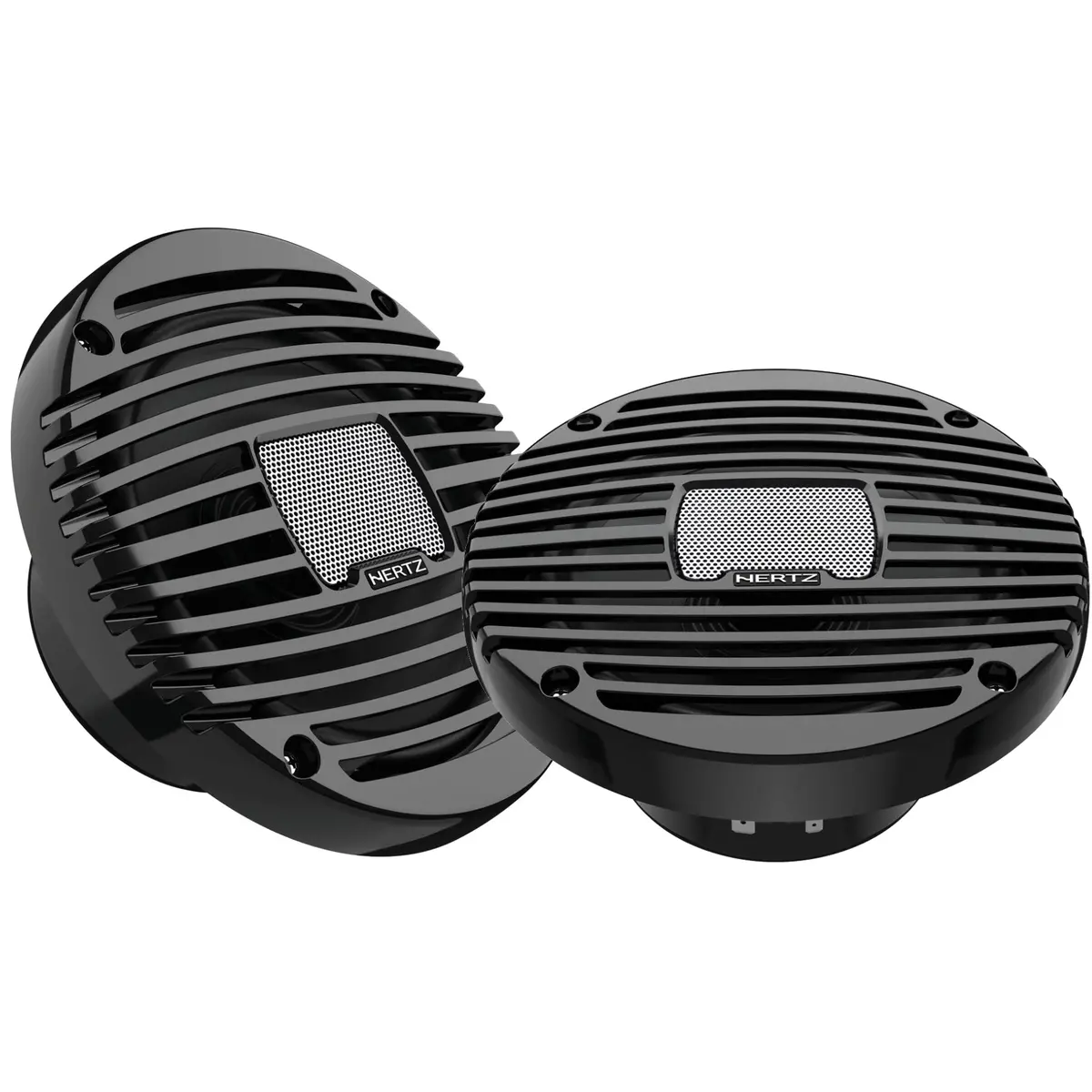 Hertz Hex6.5Mc Marine 6.5" 2-Way Black Coaxial Speaker - Pair (Hex 6.5 M-C) 1