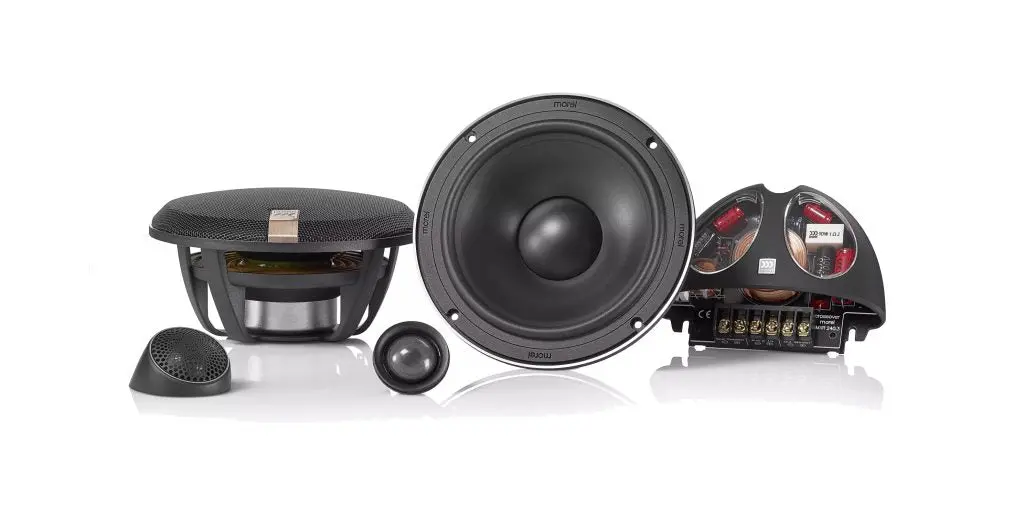 Morel Hybrid  42 4" 2-Way System With X-Over. 100 W/Rms 1