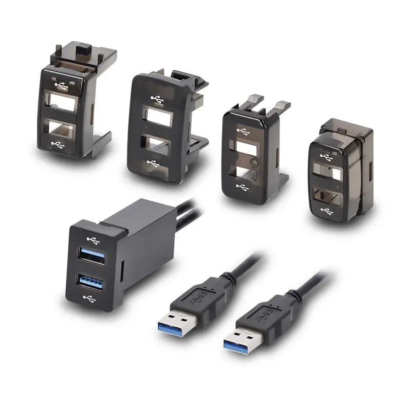 Installbay Ibr138 Dual Usb Extension Kit 1