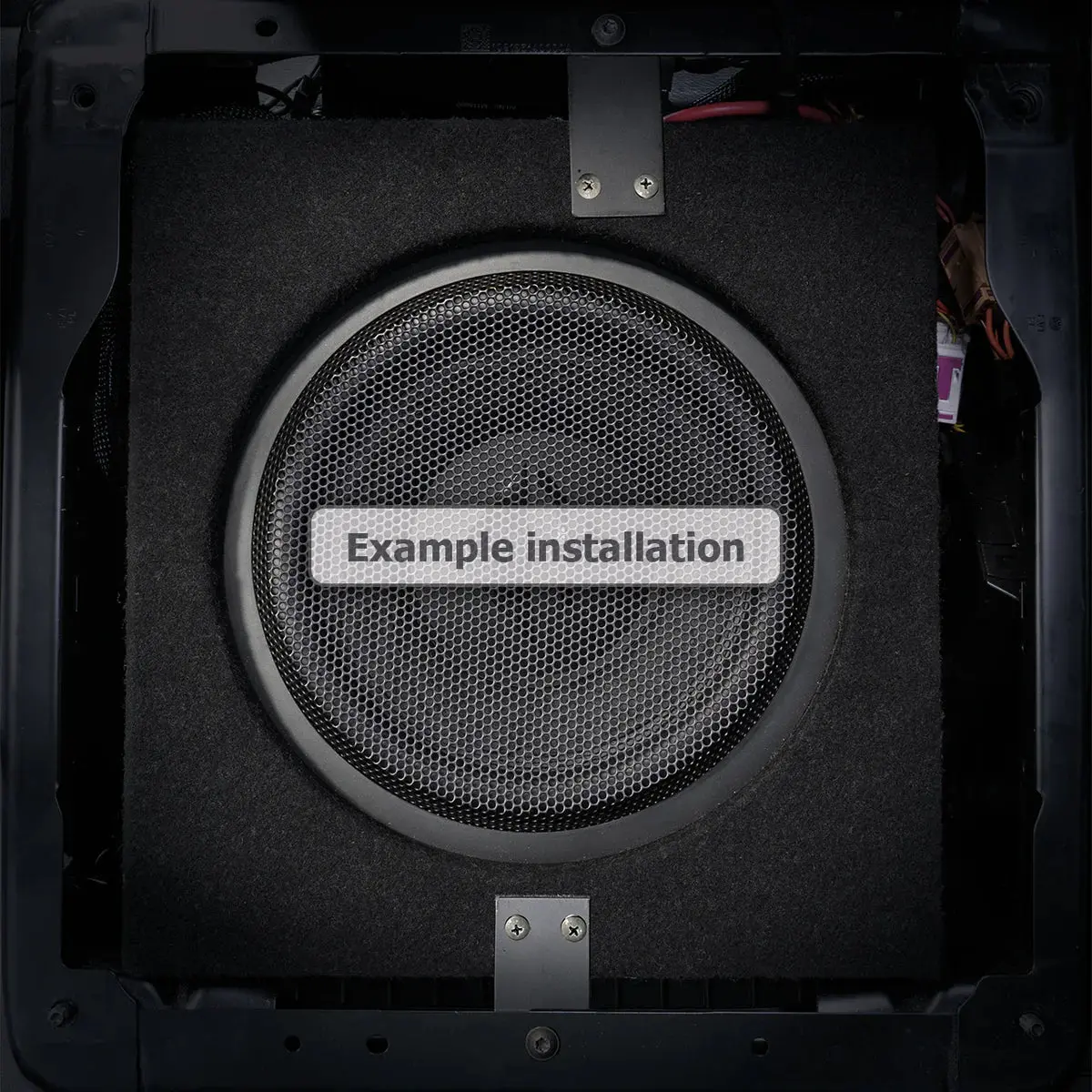 Helix Ik Ec10.1-Dvc2 Vw Multi-Trans 10" 300W Rms Sealed Subwoofer Box – Perfect Fit For Vw T5, T6 & T6.1 1