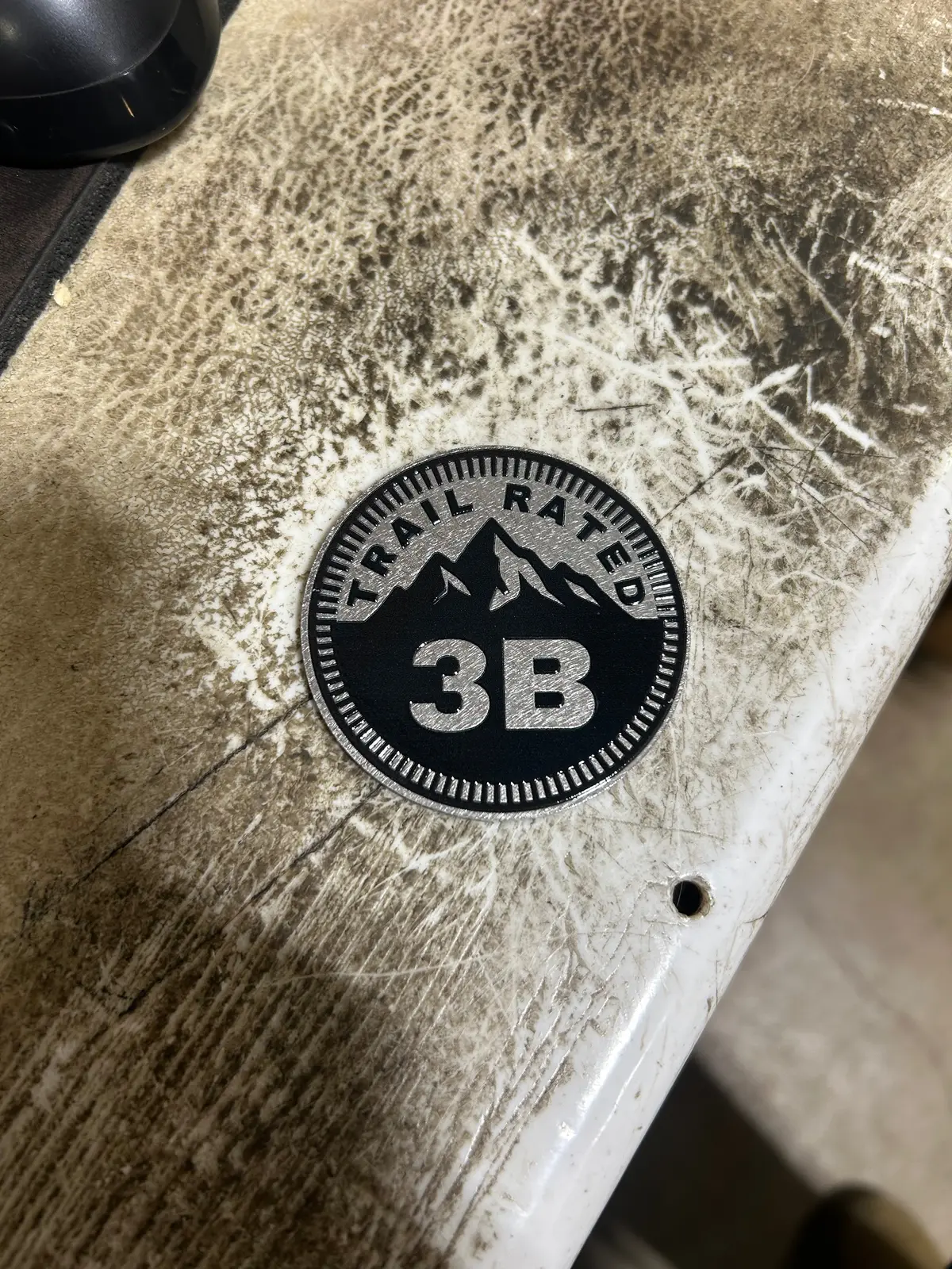 Willys Jeep Cj-3B Trail Rated Badge 1