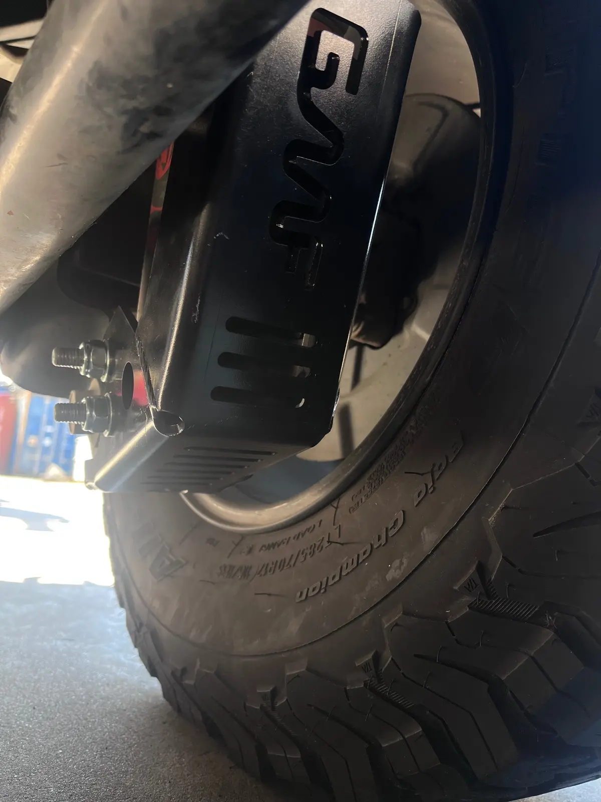 Gmf4x4 Sg-2004 Ford Ranger Raptor 2022+ Rear Shock Protection Guard Pair 1