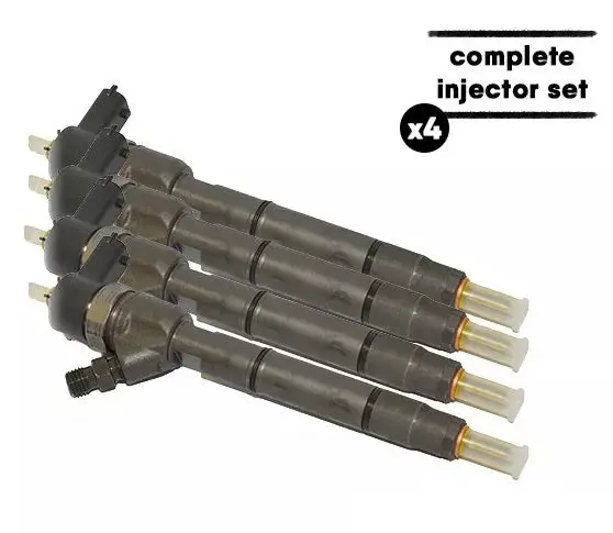 4 Diesel Fuel Injectors For Hyundai & Kia 1.5 1.6 Crdi D4fa Inj-367 1
