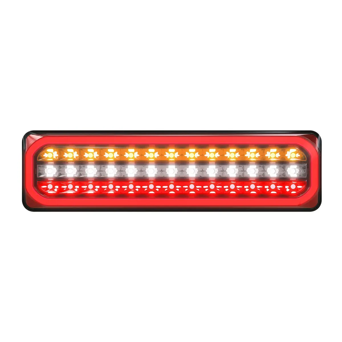 Led Autolamps 3853Arwmlcsb Stop/Tail/Indicator/Reverse Diffused Tail Sequential 1