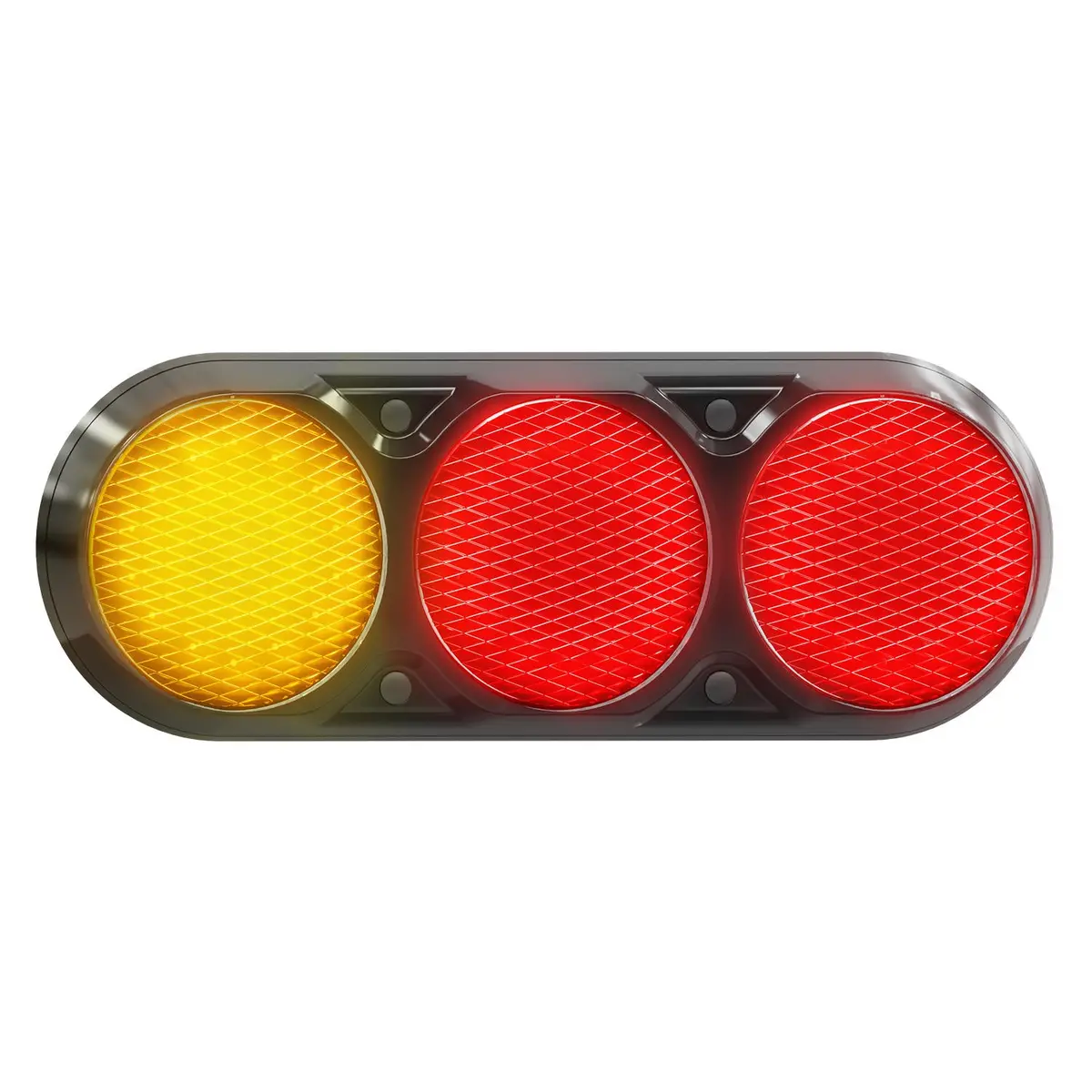 Led Autolamps 407Barr Stop/Tail Indicator Black Bracket 12 Volt White Box 1
