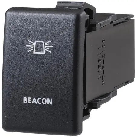 Narva 63346Bl Holden Style Sealed Push Switch Off/On Spdt 12V Blue Led Illuminated Beacon Symbol (Contacts Rated 3A @ 12V) 1