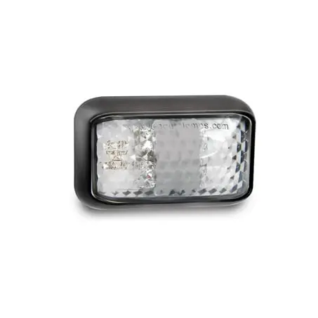 Led Autolamps 35Armb 9/30V Led Red Amber Side Marker Light Clear Lens 30Cm Wire 1