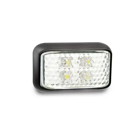Led Autolamps 35Wmb Technologies Front End Led White Lens Black Housing Cable 1