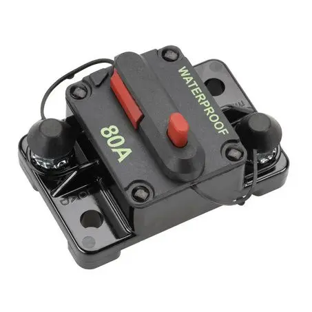 Narva 55962 80A Heavy Duty Manual Reset Circuit Breaker(Type Iii) - Box Of 1 1