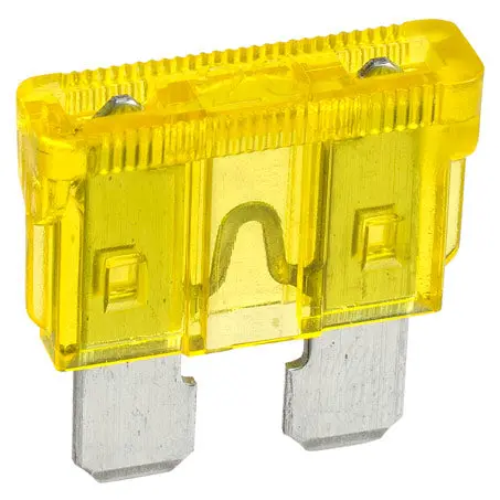 Narva 52820Bl Standard Blade Fuse 20A Yellow 5 Pce 1