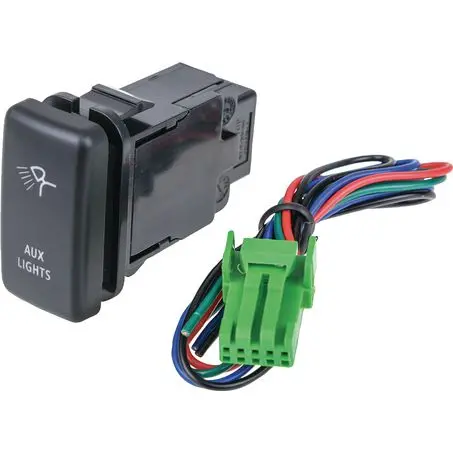 Drivetech4x4 Dt-11019 Oe Style Push Button Switch Aux Lights Symbol Suits Toyota 1