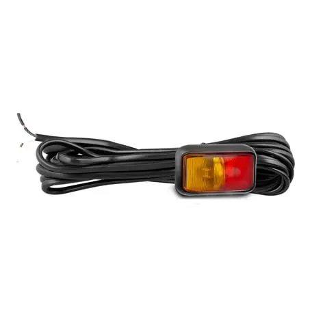 Led Autolamps 58Arm3 Side Marker Light Red/Amber Led 9 To 33V 1