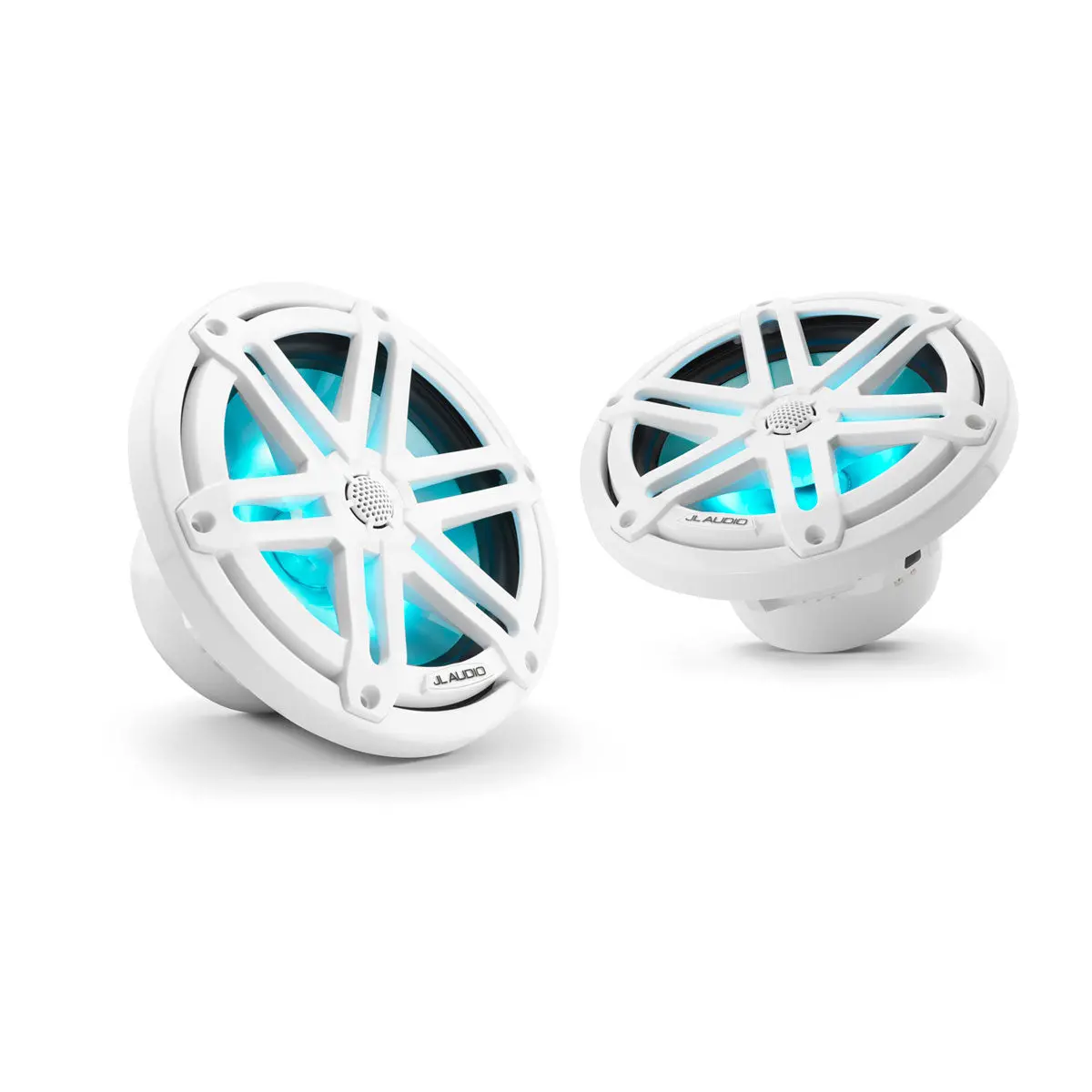 Jl Audio Jla-010-03069-00 M3 7.7" Marine Speakers - White Sport Grille With Led 1