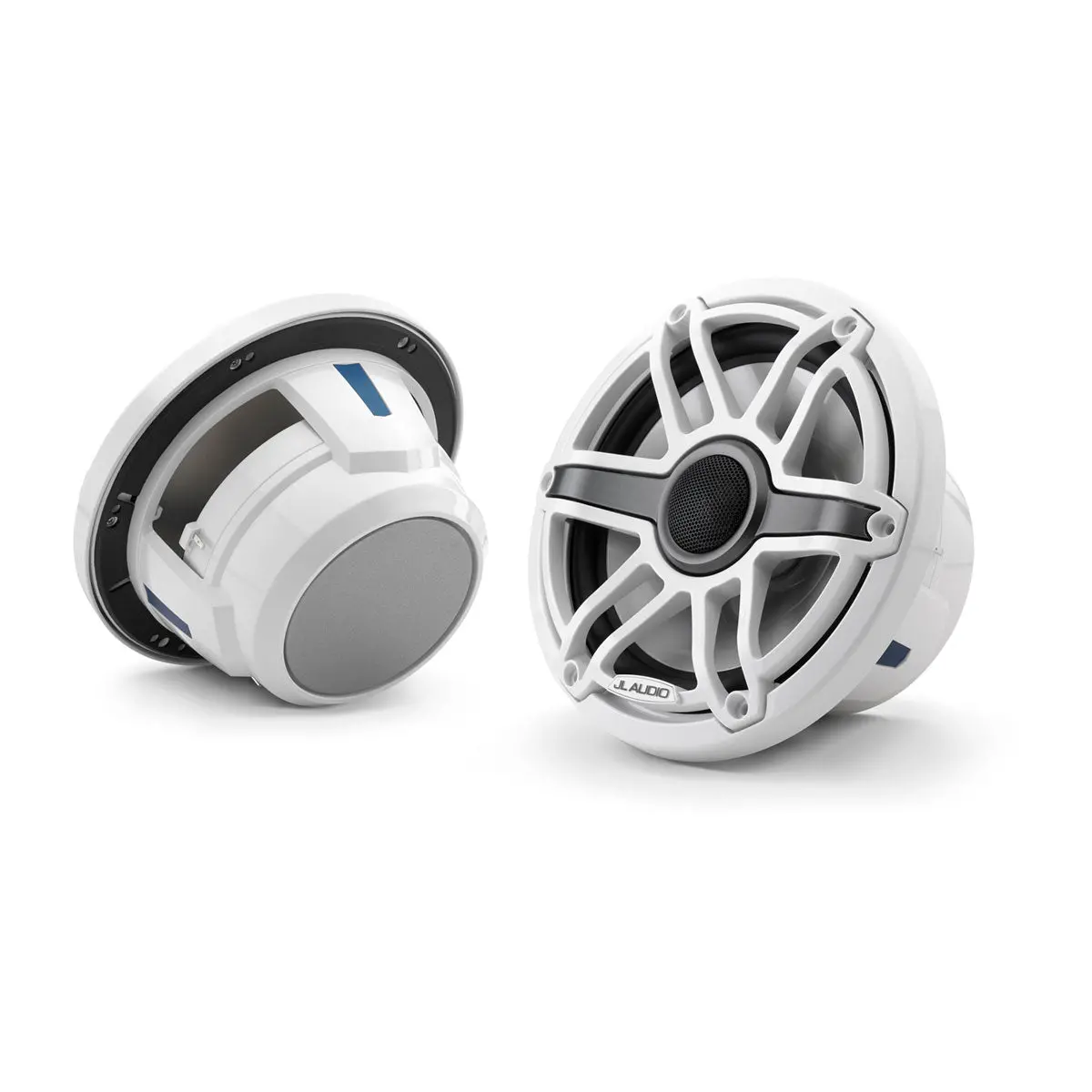 Jl Audio Jla-010-03073-00 M6 7.7" Marine Speakers - White Sport Grille 1