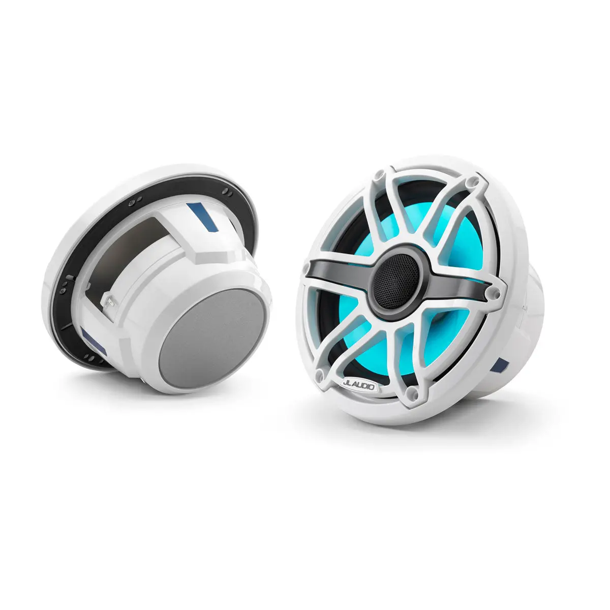 Jl Audio Jla-010-03074-00 M6 7.7" Marine Speakers - White Sport Grille 1