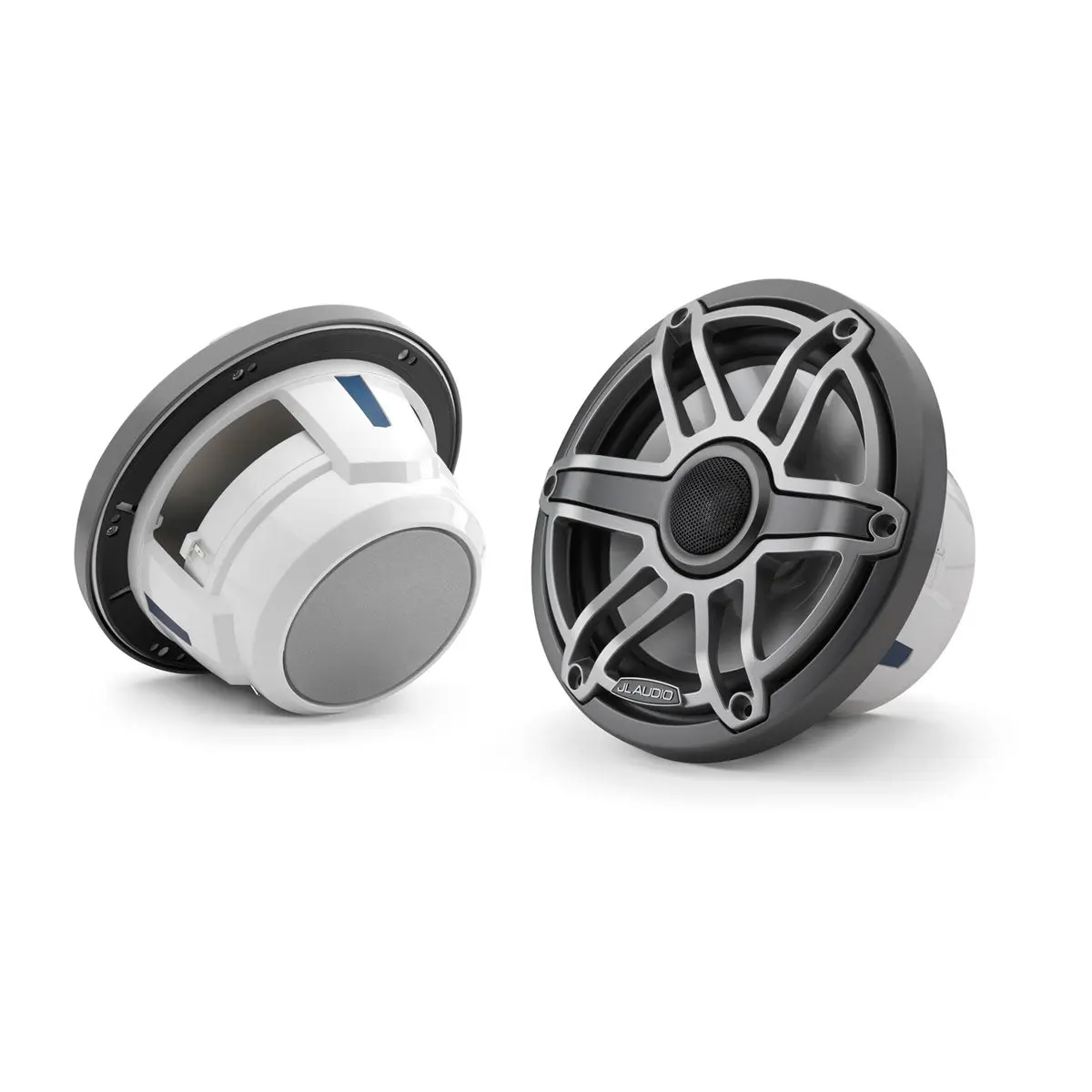 Jl Audio Jla-010-03075-00 M6 7.7" Marine Speakers - Titanium Sport Grille 1