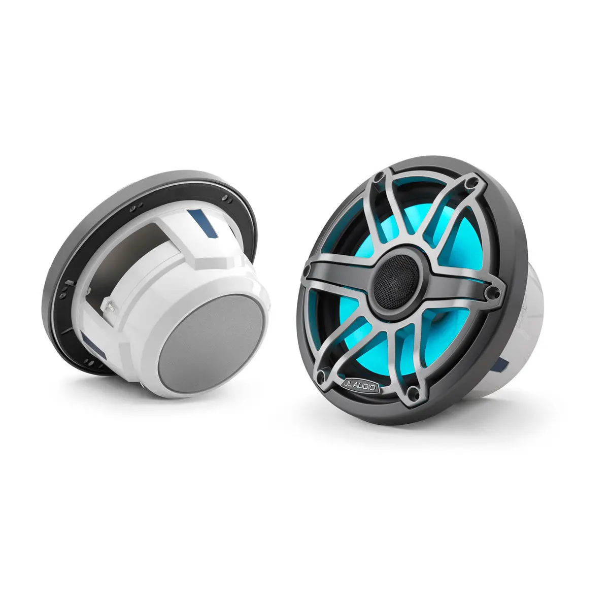 Jl Audio Jla-010-03076-00 M6 7.7" Marine Speakers - Titanium Sport Grille 1