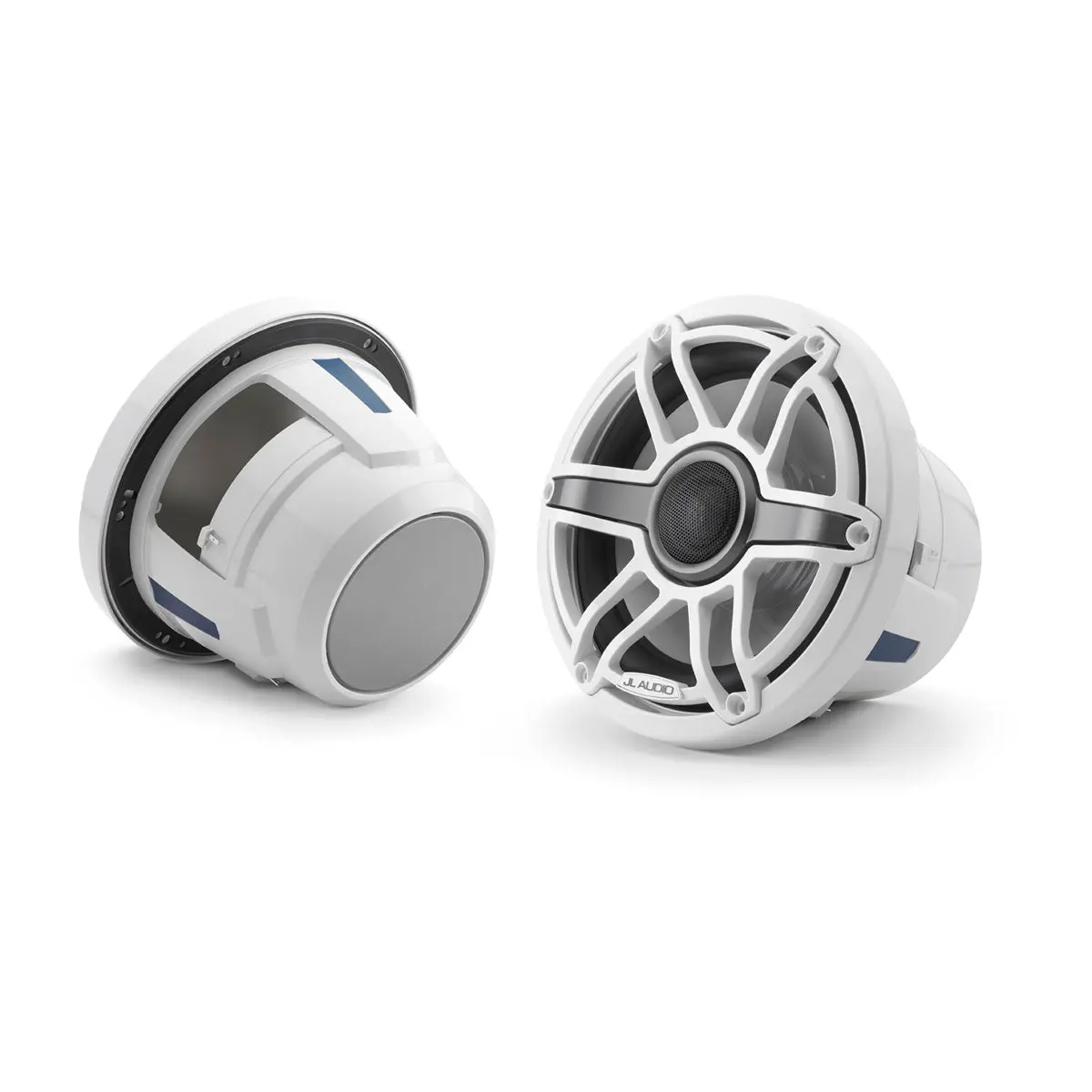 Jl Audio Jla-010-03078-00 M6 8.8" Marine Speakers - White Sport Grille 1