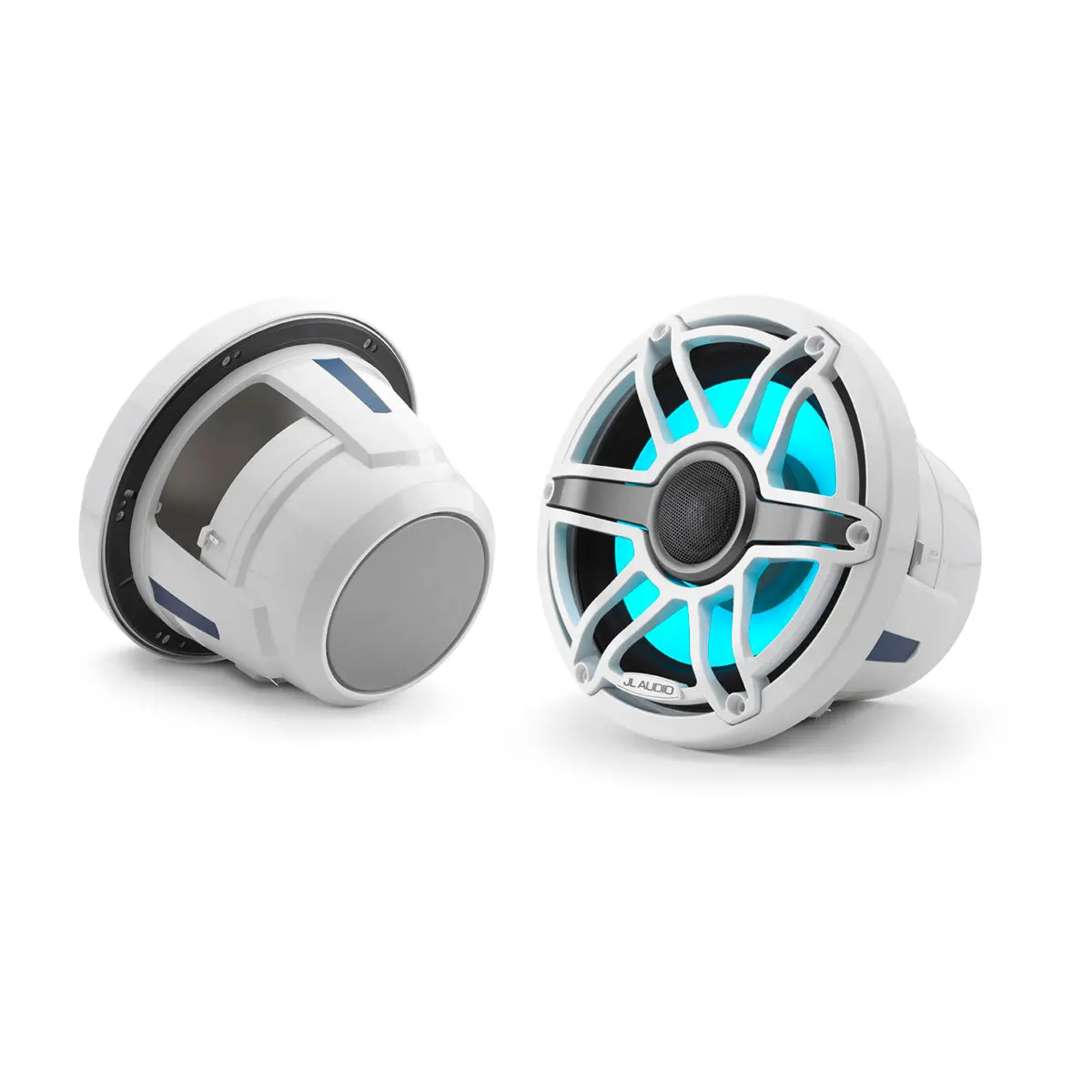 Jl Audio Jla-010-03095-00 M6 8.8" Marine Speakers - White Sport Grille 1