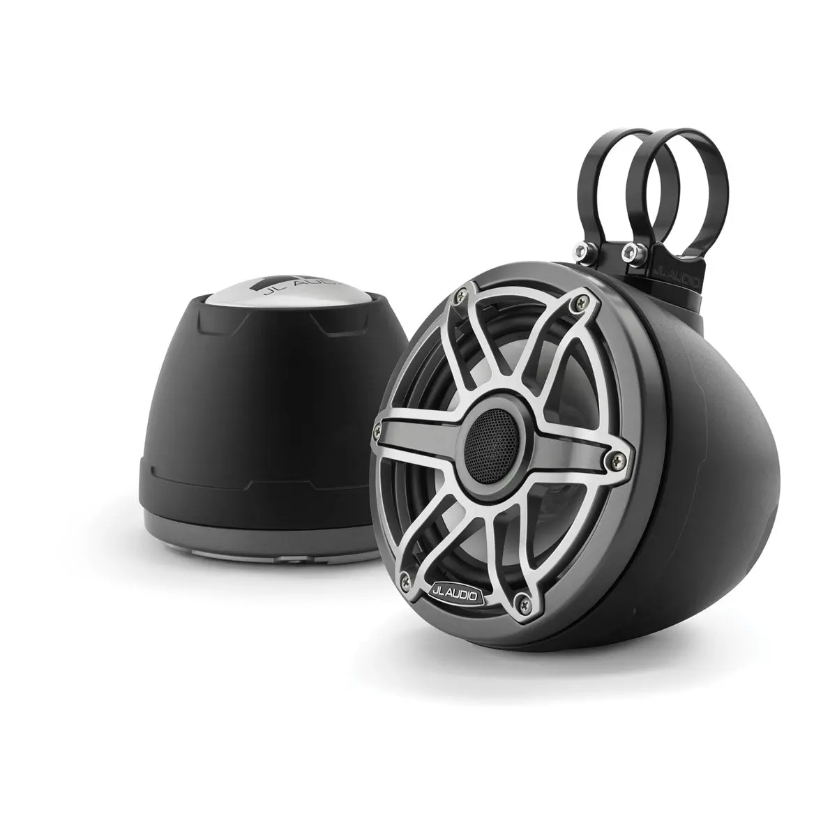 Jl Audio Jla-010-03263-00 Vex Enclosed System - M6 6.5″ With Titanium Sport Grille (M6-650Vex-Mb-S-Gmti) 1