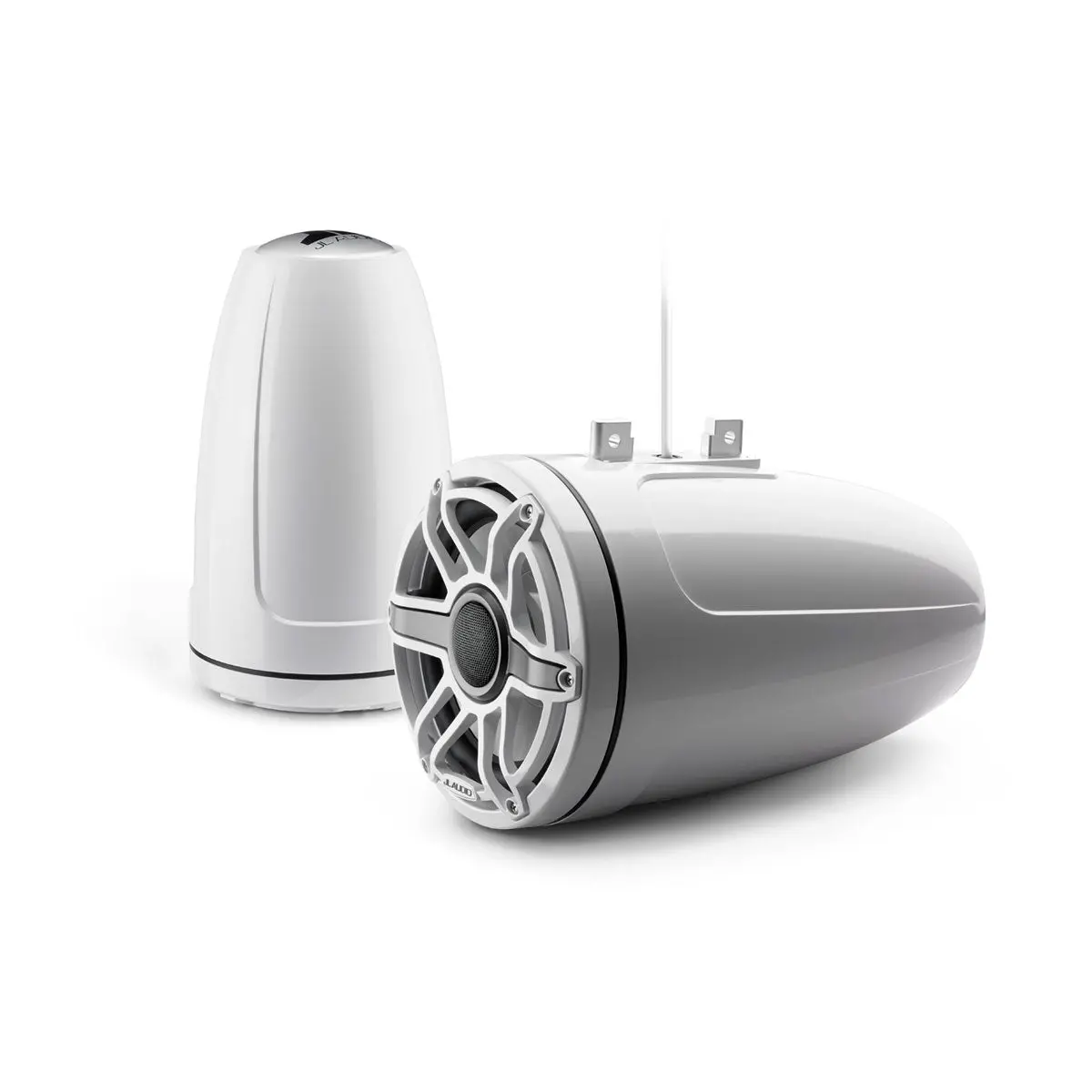 Jl Audio Jla-010-03282-00 M6 8.8" Enclosed Tower Speakers - White Sport Grille 1