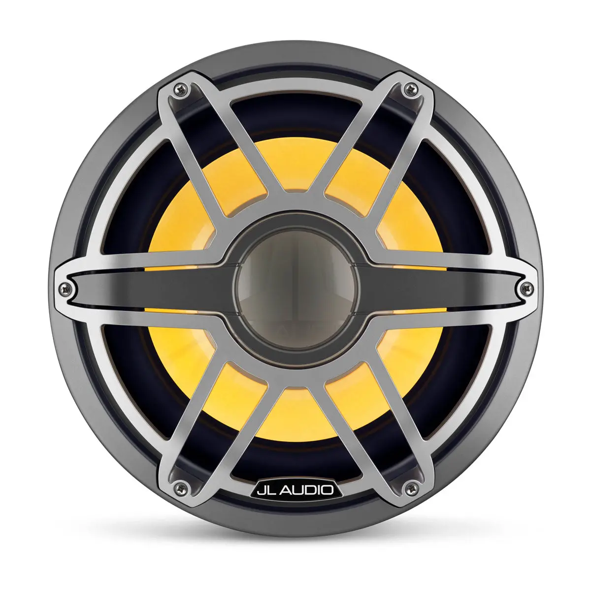 Jl Audio Jla-010-03289-00 M7 Marine Subwoofer - 12" With Led And Titanium Sport Grille 1