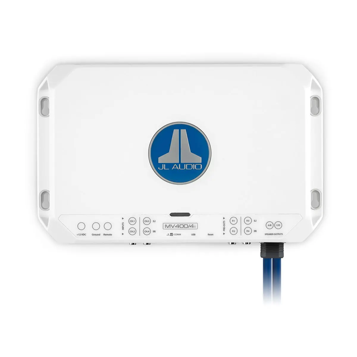 Jl Audio Jla-010-03337-00 Mvi Marine Amplifier - 4 Channel Full-Range Marine Amplifier 1