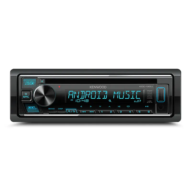 Kenwood Kdc-130U Android Music Playback/Usb/Aux/Cd Receiver 1