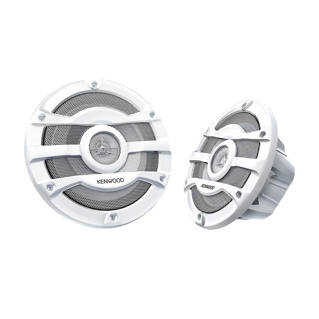 Kenwood Kfc-2053Mrw - 8 Inch Marine Speakers - White 1