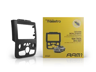 Idatalink Maestro Kit-Ram1 | Dash Kit And T-Harness | For 2013-2018 Ram Pickups With Navigation 1
