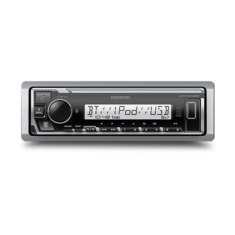 Kenwood Kmr-M408bt Marine Digital Media Receiver With Bluetooth 1