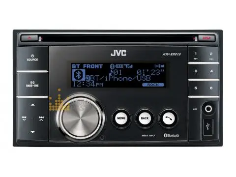 Jvc Kw-Xr816 Usb Cd Receiver With Bluetooth Dual Usb Ipod-Iphone 1