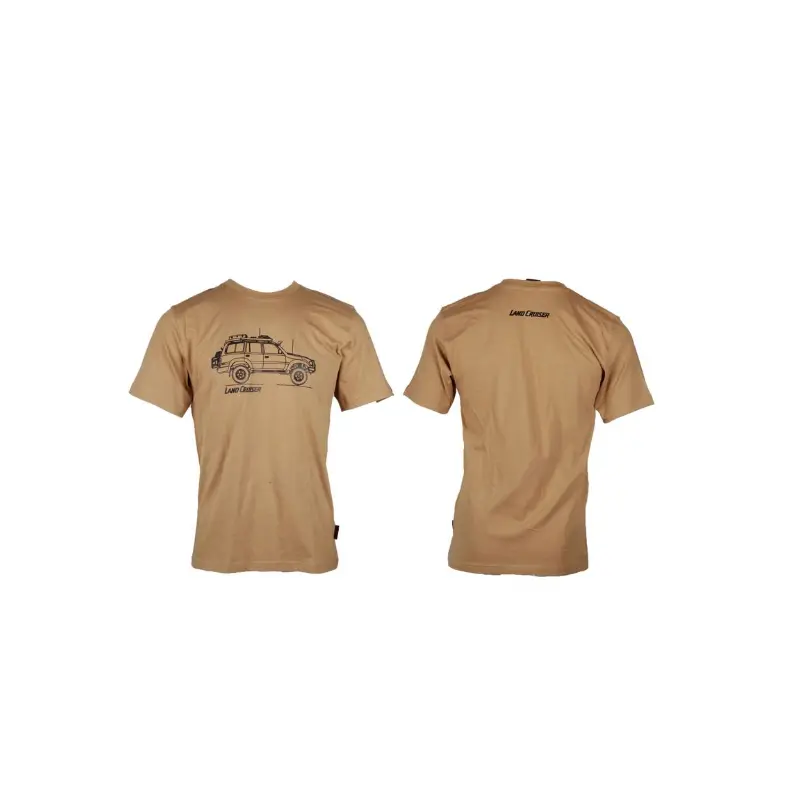Mens Khaki Land Cruiser T-Shirt 1