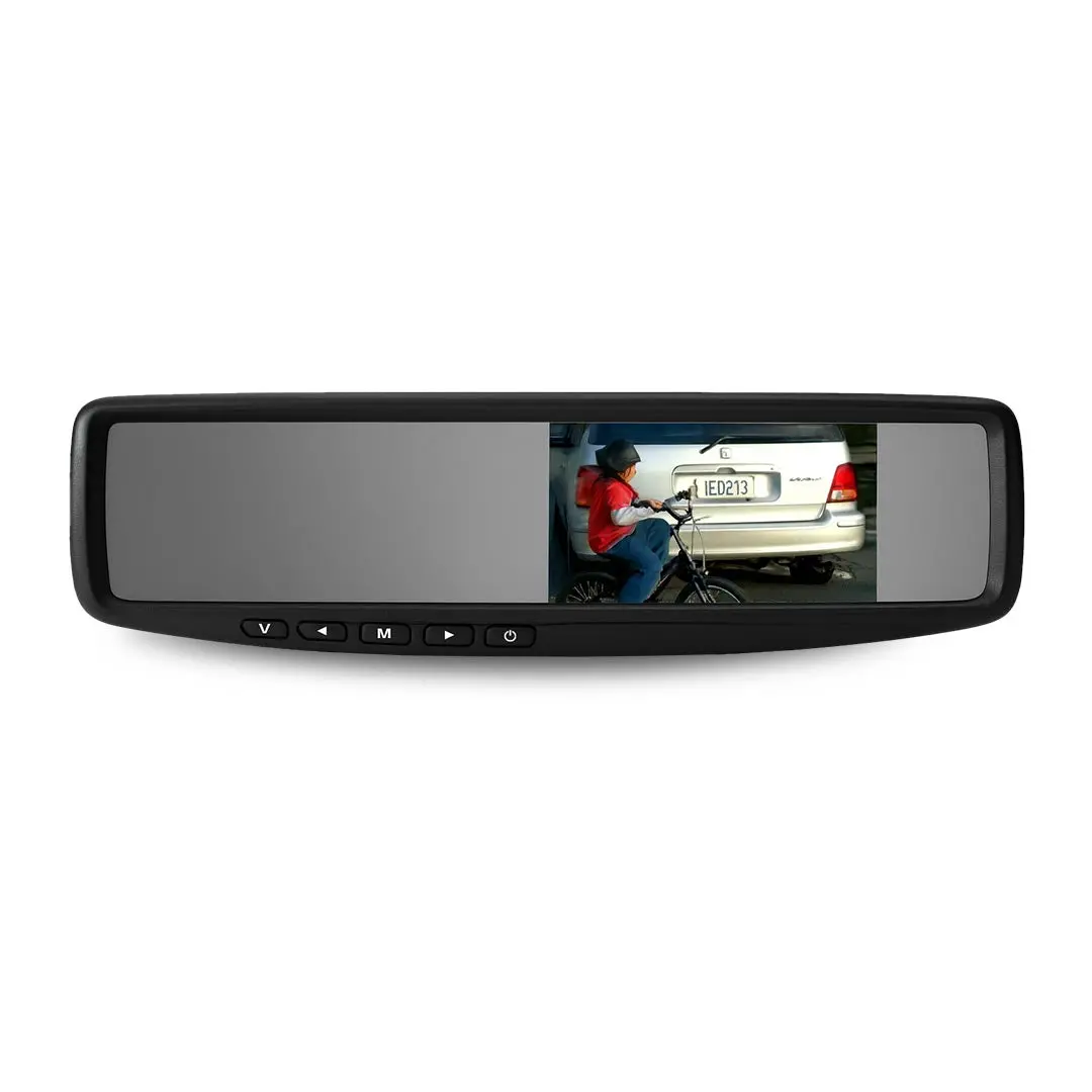 Mongoose Lcd43m | 4.3" Clip-On Mirror Monitor 1